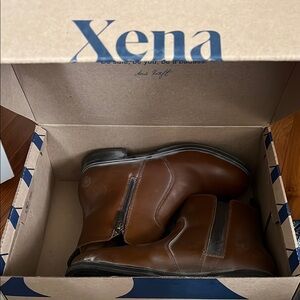 Women’s  Brown Leather work Boots